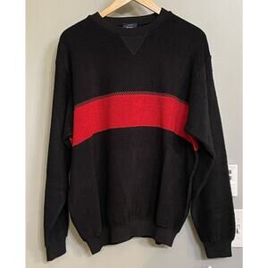 Tricot‎ Gladius Sweater Colorblock Wool Acrylic Pullover Italian Made XLarge NWT